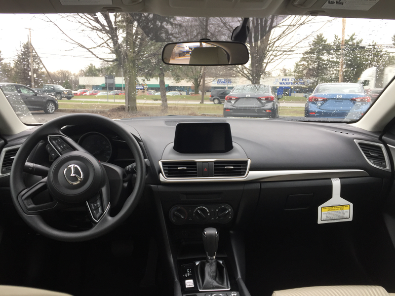 2017 Mazda3 - All the same functionality - hardly any buttons needed.